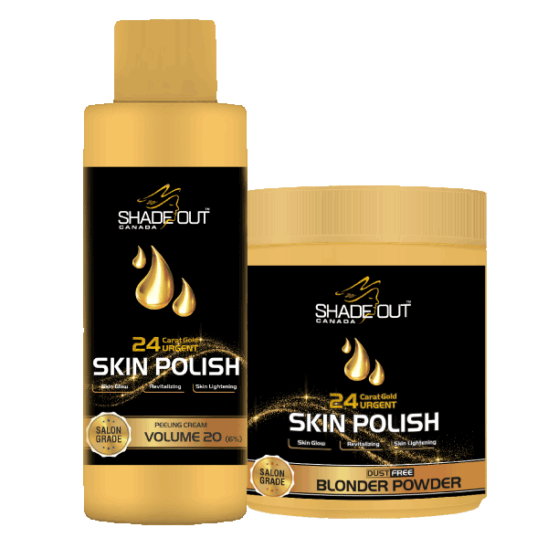 24K GOLD SKIN POLISH (Saloon Pack) - Shadeout Cosmetics