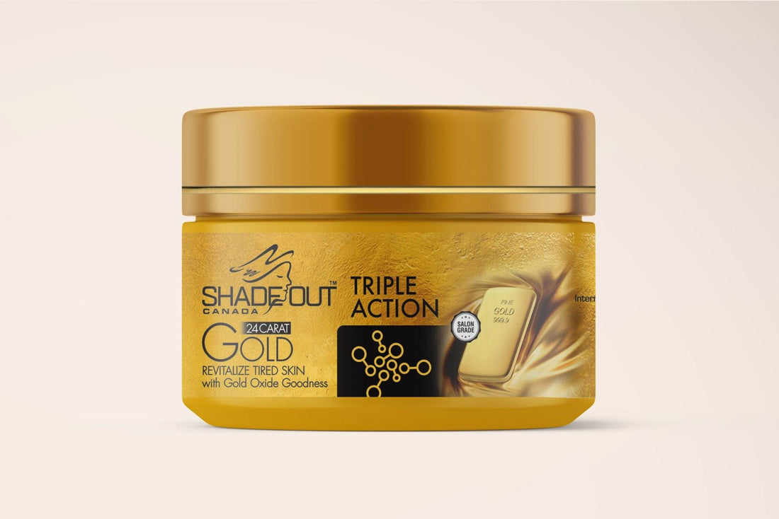 24 Carat Gold Facial Kit - Shadeout Cosmetics
