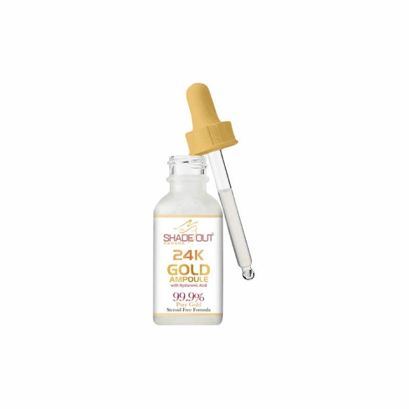 24K GOLD FACIAL KIT (9 in 1) - Shadeout Cosmetics